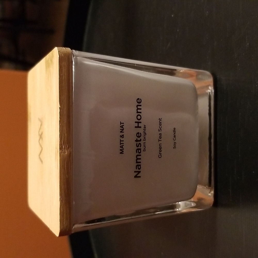 Matt & Nat Green Tea soy candle